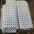 Galvanized Steel Safety Grating Crocodile Mouth Hole Grip Strut Step Grating